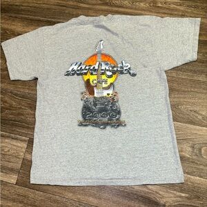 Vintage Hard Rock Cafe 2000 The Evolution of Rock Honolulu Men's T-Shirt Gray